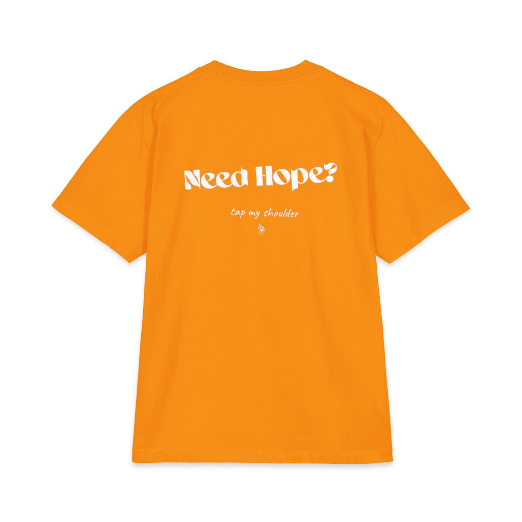 'Need Hope, Tap My Shoulder' T-Shirt — Comforting Message Tee